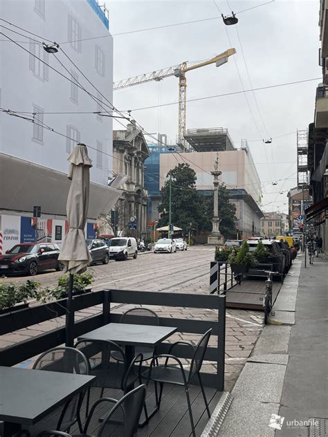 Milano Centro Storico Cantieri Corso Italia Dicembre 2022 Urbanfile