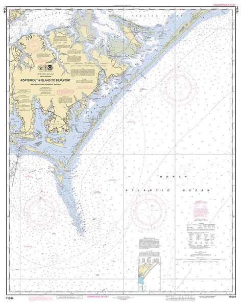 Portsmouth Island To Beaufort Including Cape Lookout Shoals Noaa Chart