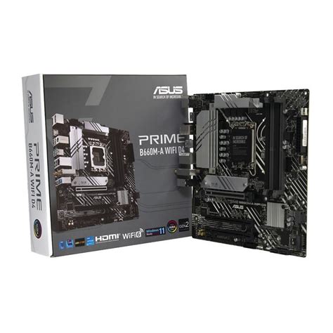 Asus Prime B660M A Wifi D4 Kaina Nuo 131 00 Kainos Lt