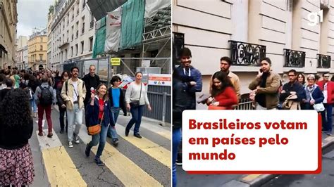 Brasileiros No Exterior Enfrentam Longas Filas Para Votar Mundo G