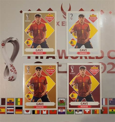 Panini Qatar Extra Sticker Base Bronze Silver Gold Gavi Kaufen