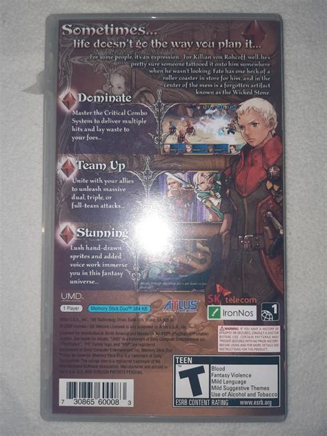 Crimson Gem Saga For Psp Video Gaming Video Games Playstation On