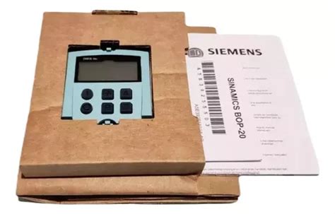 Sinamics S120 Basic Panel Operador Bop 20 Siemens Envío gratis