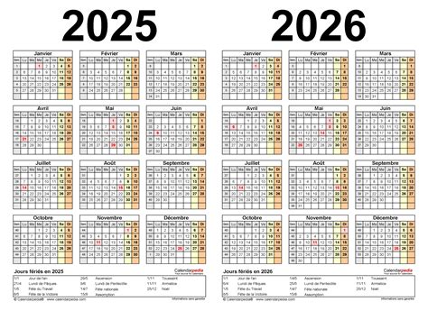 Calendrier Annuel Modifiable 2025 2026 Printable Barbe Rebecca