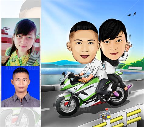 Gambar Animasi Lucu Naik Motor Koleksi Gambar Lucu Kartun Gokil