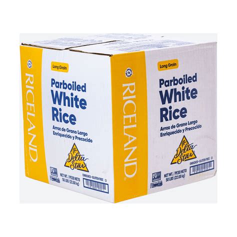 Authentic Delta Star Premium White Parboiled Rice Enriched Long Grain