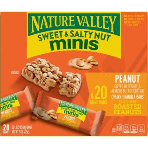 Nature Valley Whole Grain Peanut Sweet And Salty Nut Chewy Mini Granola