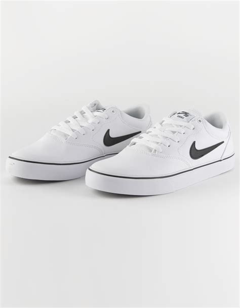 Nike Sb Chron 2 Canvas Shoes White Tillys