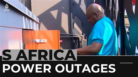 South Africa Rolling Power Outages Hamper Economic Growth The Global