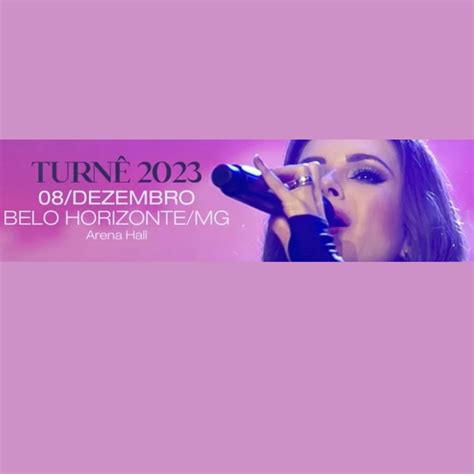 SANDY TURNÊ 2023 Energia da Cultura Notícias informações e eventos