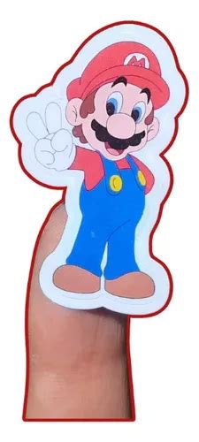 Stickers Mario Bross Unidades Laminados Personalizados Cuotas Sin