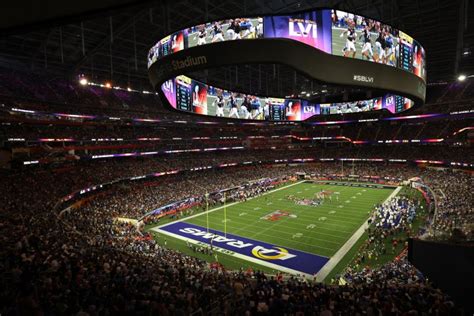 Photo of SoFi Stadium Captured From a Plane During Super Bowl Goes Viral