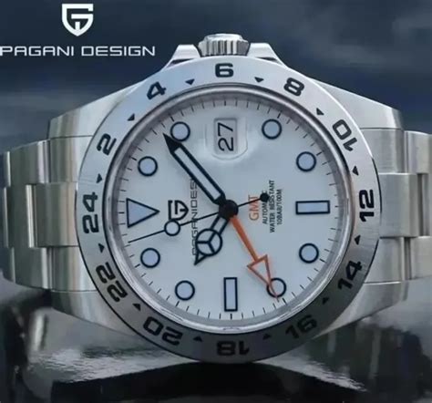 PAGANI DESIGN AUTOMATIC Polar Explorer GMT Homage PD 1682 NH34 161 92