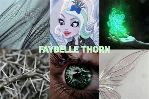 Four Different Pictures With The Words Fabyble Thorn On Them And An