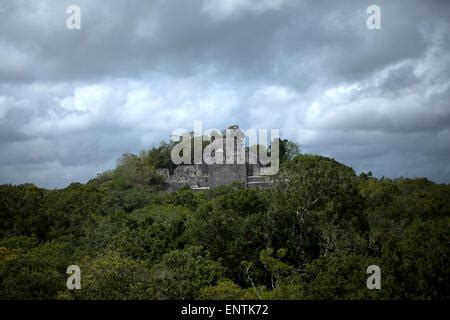 Mexiko Campeche State Calakmul Biosph Renreservat Antike Maya Stadt