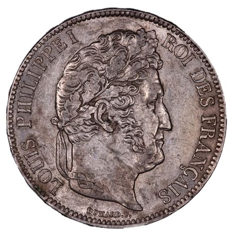 Louis Philippe Ier Francs B Rouen Thomas Numismatics