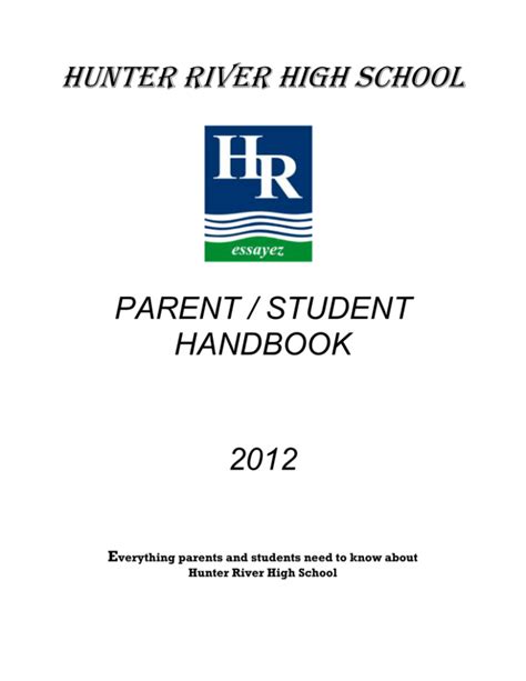 student assistance scheme - Hunter River High School