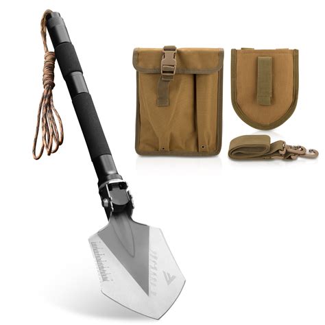 FiveJoy Military Folding Shovel Multitool - C1