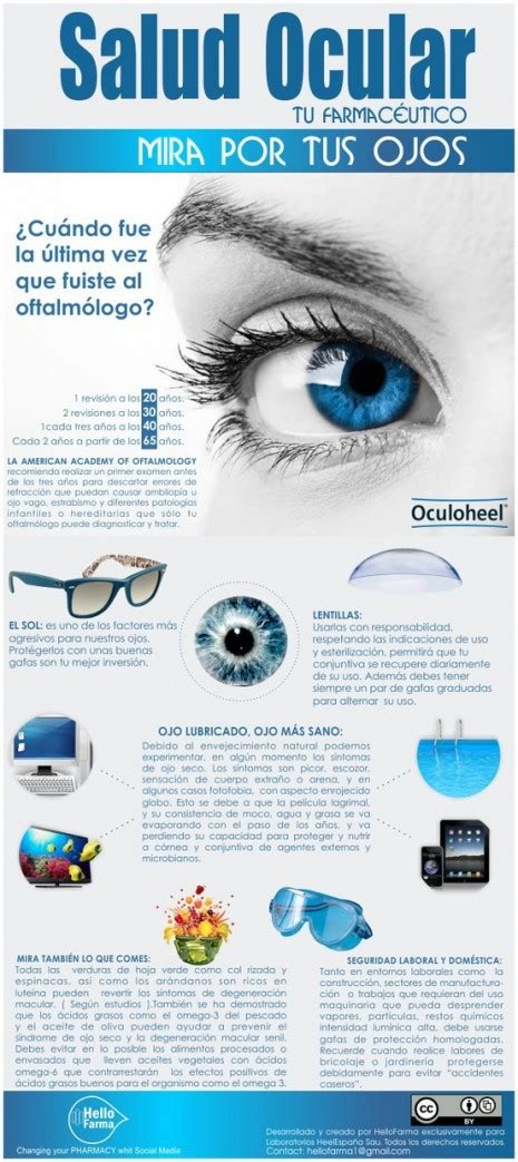 Infograf A Sobre La Salud Ocular