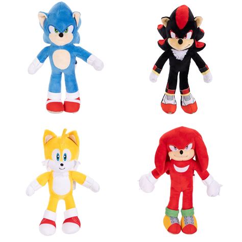 Surtido De Peluches De Cm Sonic La Pel Cula Jakks Pacific Jakks