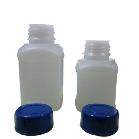 White Screw Cap Mitsu Chem Ml Hdpe Round Bottles At Best Price In