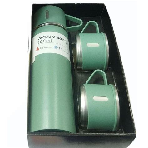 Stainless Steel Ml Vacuum Flask Cups Gift Set At Rs Piece In