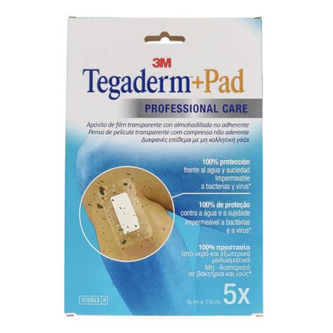 3m Tegaderm Apósitos 9 Cm X 15 Cm 5 Uds