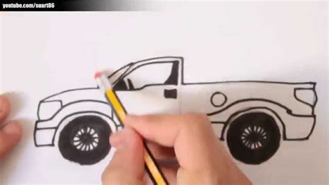 Como Dibujar Una Camioneta Youtube