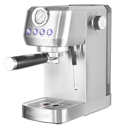 Gastroback 42721 Design Espresso Piccolo Pro Siebträger Kaffeemaschine