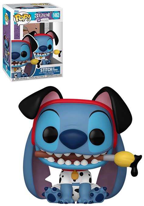 Funko Pop Disney Stitch In Dalmatians Pongo Costume Funko Pop