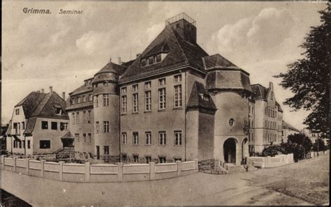 Ansichtskarte Postkarte Grimma In Sachsen Blick Auf Das Akpool De