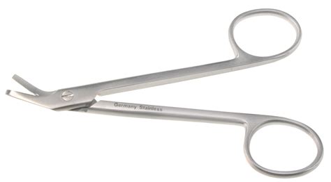 Wire Cutting Scissors Angled Serrated Notched Blades BOSS Surgical