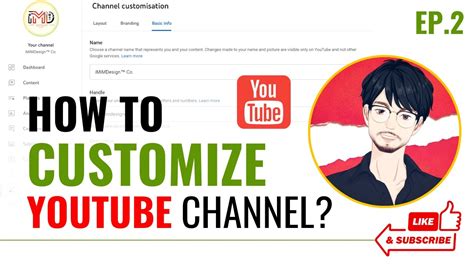 How To Customize Youtube Channel Youtube