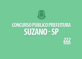 Concurso Prefeitura De Suzano Edital Inscri Es