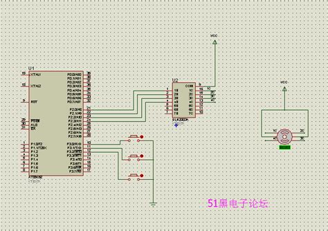 步进电机控制转速proteus仿真与程序 51单片机