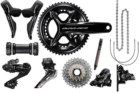 shimano dura ace   disc  speed groupset condor cycles