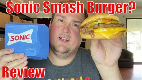 Sonic Drive In New Sonic Smasher Smash Burger Review Youtube