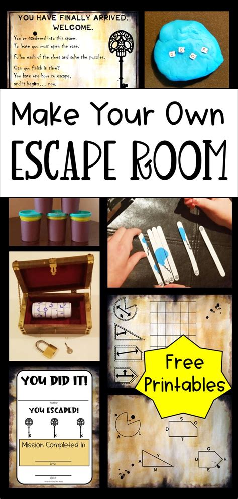 DIY Escape Room Challenge Create An Adventure With Printables