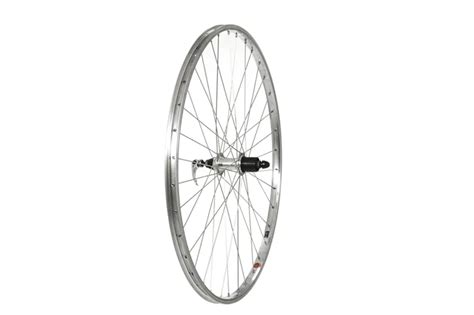 700c Rear Wheel Alloy 36h Rim Shimano 7speed Cassette Silver 14 3