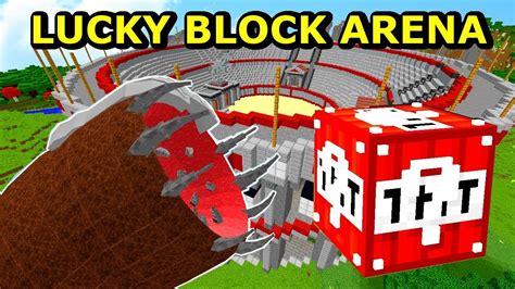 Minecraft NAJWIEKSZY BOSS Vs TNT LUCKY BLOCK Lucky Block Arena YouTube