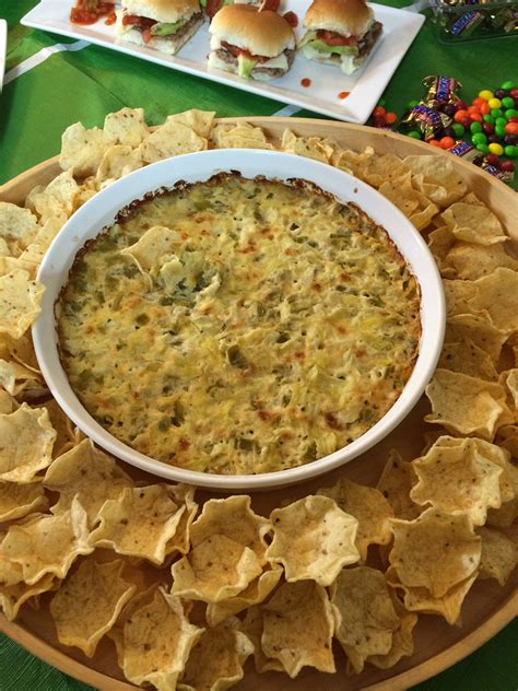 Hot Artichoke Dip Recipe A Big Game Appetizer Positively Stacey