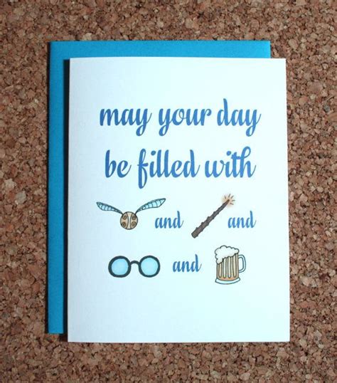 Harry Potter Wedding Congratulations Card Chorp Wedding