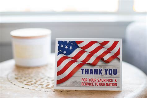 Thank You For Your Service Greeting Card Thank You Notecard Cardcraft