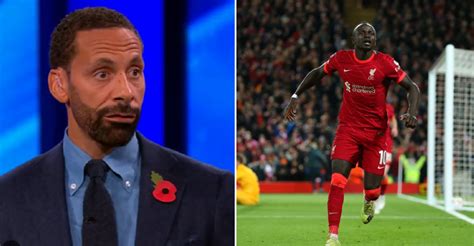 Liverpool Départ de Sadio Mané Rio Ferdinand met au banc des accusés