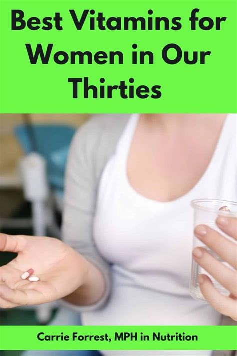 Best Vitamin Supplements For Women In 30s Vitamins For Women Good Vitamins For Women