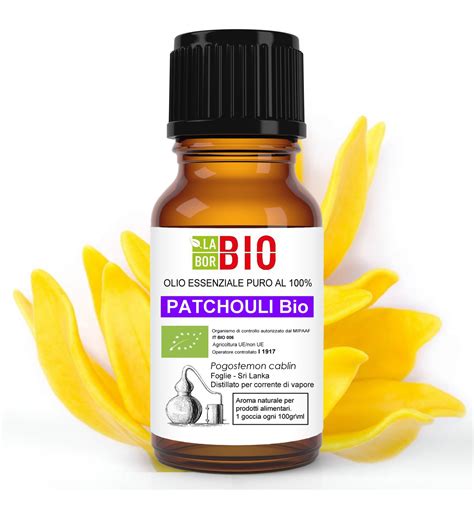 Olio Essenziale Patchouli Puro Bio 5 Ml Laborbio