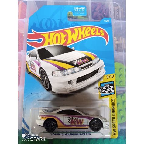 HOT WHEELS CUSTOM ACURA INTEGRA GSR Shopee Philippines