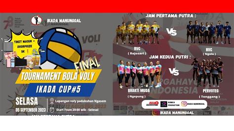 LIVE FINAL IKADA CUP 5 YouTube