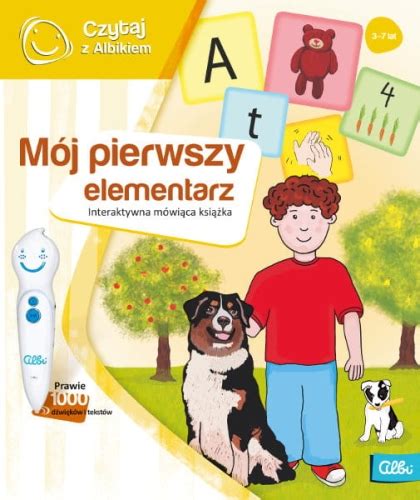 Książka Albi Czytaj z Albikiem Mój pierwszy elementarz Książeczki dla