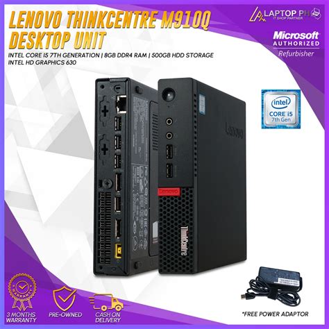 Lenovo Thinkcentre M M Q Tiny Desktop Pc System Unit Intel Core